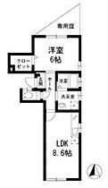 アーク白金台 B ｜ 東京都港区白金台３丁目11-12（賃貸アパート1LDK・1階・37.67㎡） その2