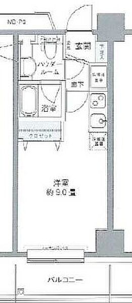 プライムアーバン豊洲 102｜東京都江東区豊洲４丁目(賃貸マンション1R・1階・23.60㎡)の写真 その2