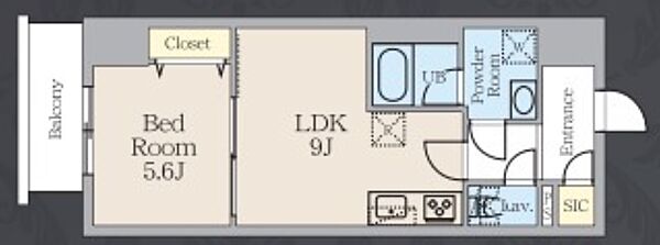 アルトヴィラ虎ノ門 204｜東京都港区虎ノ門３丁目(賃貸マンション1LDK・2階・39.20㎡)の写真 その2