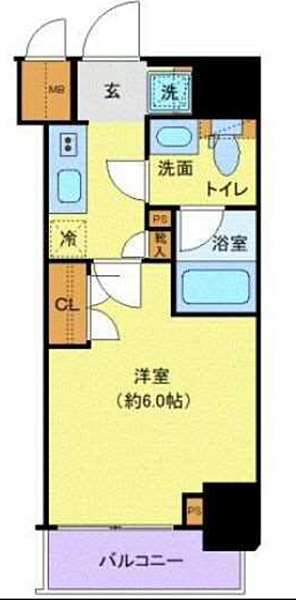 プレール・ドゥーク北品川 1101｜東京都品川区北品川２丁目(賃貸マンション1K・11階・20.43㎡)の写真 その2