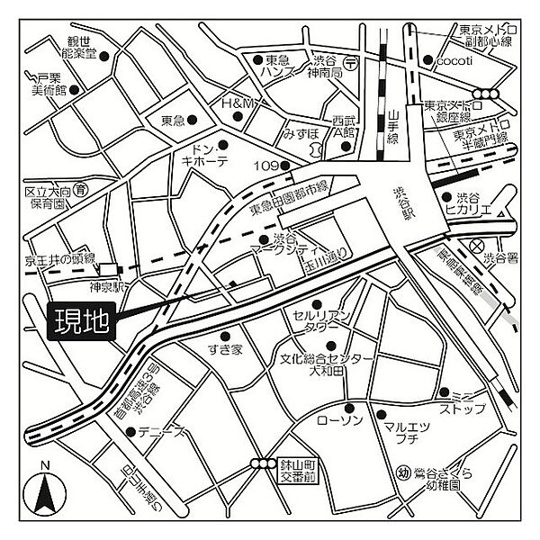 プロスペクト渋谷道玄坂 1202｜東京都渋谷区道玄坂１丁目(賃貸マンション1LDK・12階・42.73㎡)の写真 その15