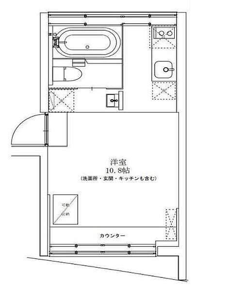 ＲＢＭ目黒レジデンス 402｜東京都品川区西五反田３丁目(賃貸マンション1R・4階・21.10㎡)の写真 その2