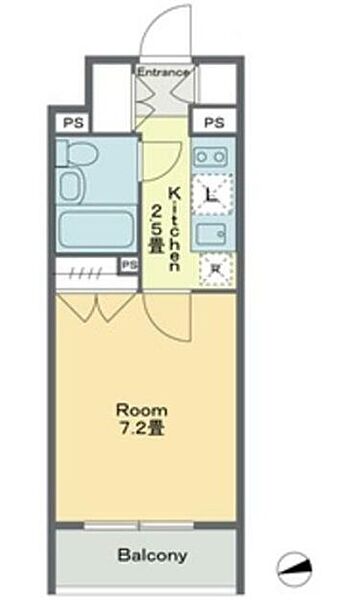 ベルファース戸越スタティオ 405｜東京都品川区戸越１丁目(賃貸マンション1K・4階・23.00㎡)の写真 その2