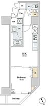 ロイジェント新橋 601 ｜ 東京都港区新橋５丁目7-7（賃貸マンション1LDK・6階・37.55㎡） その2