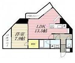 グランパセオ麻布十番（GRRANPASEO麻布十番） 401 ｜ 東京都港区麻布十番３丁目8-6（賃貸マンション1LDK・4階・53.16㎡） その2