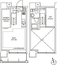 カスタリア中延 1206 ｜ 東京都品川区中延４丁目7-11（賃貸マンション1R・12階・25.50㎡） その2