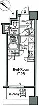 ホライズンプレイス赤坂 806 ｜ 東京都港区赤坂６丁目8-2（賃貸マンション1R・8階・27.41㎡） その2