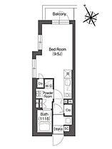 コンフォリア上目黒 502 ｜ 東京都目黒区上目黒５丁目17-23（賃貸マンション1R・5階・25.08㎡） その2