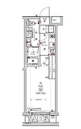 SPコート大森町 1Kの間取図画像