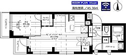グランドコンシェルジュ馬込アジールコート 1LDKの間取図画像
