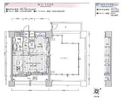 ザ・ヴァレッシア蒲田シティ 1LDKの間取図画像