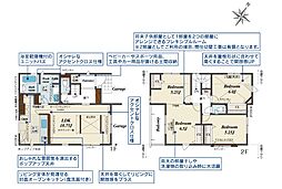 ふじみ野市川崎2丁目 新築一戸建て 1号棟