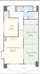 クレストサンシエル 4階