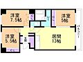 セントラル真々地2階6.3万円