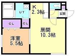 JR千歳線 千歳駅 徒歩15分 1階/-