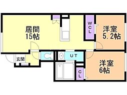 空彩(ソライロ) 2LDKの間取図画像