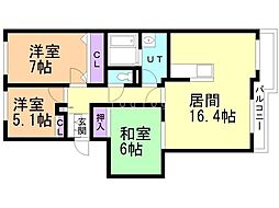サーム千歳ドミニオＷｉｎｇ11 4階/-