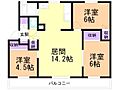 ベルナール新富A4階6.0万円