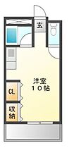 エスポアール21　Ｂ 402 ｜ 岡山県岡山市中区原尾島3丁目（賃貸マンション1R・4階・24.50㎡） その2