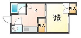 コーポさかもと 203 ｜ 岡山県岡山市中区清水1丁目（賃貸アパート1K・2階・22.77㎡） その2