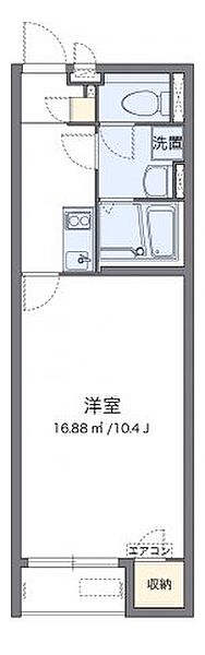 クレイノシャイン 109｜岡山県備前市東片上(賃貸アパート1K・1階・29.71㎡)の写真 その2