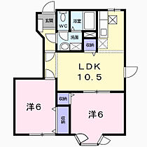 岡山県備前市穂浪402番地1（賃貸アパート2LDK・1階・53.51㎡） その2