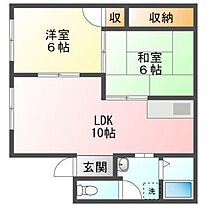 シェンブラ瀬戸B 201 ｜ 岡山県岡山市東区瀬戸町瀬戸（賃貸アパート2LDK・2階・48.00㎡） その2