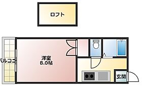 プレアール高島新屋敷 210 ｜ 岡山県岡山市中区高島新屋敷328-1（賃貸アパート1K・1階・26.00㎡） その2