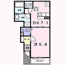 岡山県岡山市中区八幡23番地1（賃貸アパート1DK・1階・35.42㎡） その2