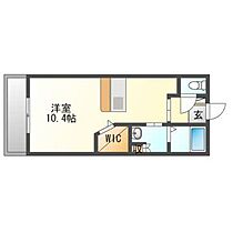 ＰＲＯＮＵＢＥ関　Ａ 106 ｜ 岡山県岡山市中区関（賃貸アパート1R・1階・28.24㎡） その2