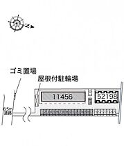 レオパレスビアンカ 206 ｜ 岡山県岡山市中区平井1丁目（賃貸アパート1K・2階・23.18㎡） その8