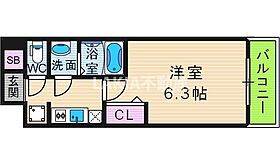 アドバンス大阪ブリス  ｜ 大阪府大阪市東住吉区桑津2丁目14-1（賃貸マンション1K・11階・21.84㎡） その2