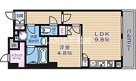 大阪府大阪市天王寺区筆ケ崎町5-53（賃貸マンション1LDK・13階・39.54㎡） その2