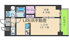 PerfectLife真法院  ｜ 大阪府大阪市天王寺区勝山1丁目1-26（賃貸マンション1LDK・5階・41.76㎡） その2