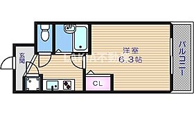 S・Eファースト  ｜ 大阪府大阪市天王寺区寺田町2丁目6-7（賃貸マンション1K・6階・19.48㎡） その2