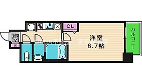 プレサンス上町台筆ヶ崎NORTH  ｜ 大阪府大阪市天王寺区筆ケ崎町（賃貸マンション1K・9階・23.60㎡） その2