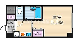 レヴェ北田辺  ｜ 大阪府大阪市東住吉区北田辺1丁目11-11（賃貸マンション1R・5階・19.00㎡） その2