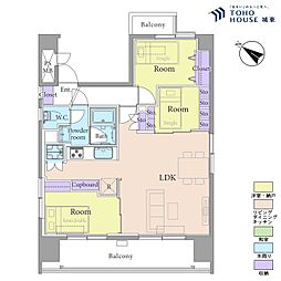 間取図画像 3LDK