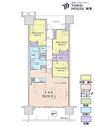 間取図画像 3LDK