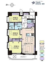 間取図画像 3LDK