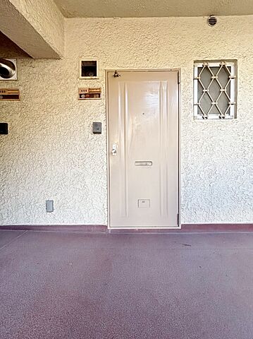 玄関 柏木ハイツ 8階/-