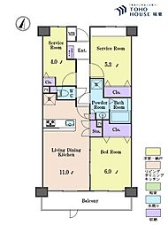 間取図画像 1SLDK