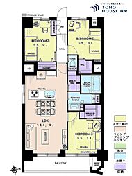 間取図画像 3LDK