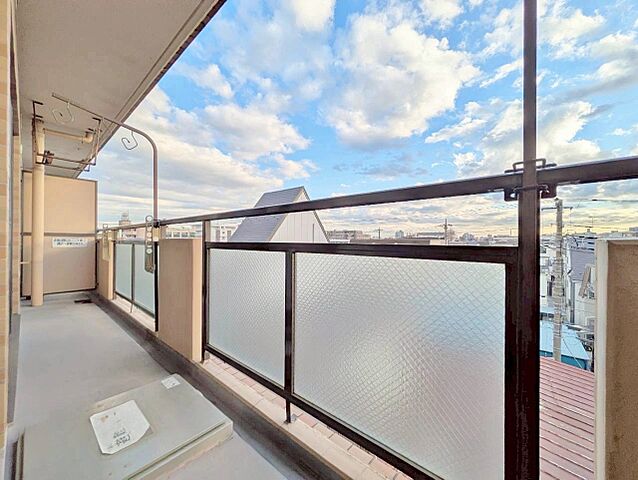 バルコニー ライオンズマンション東堀切二丁目 4階/-
