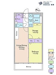 間取図画像 1SLDK