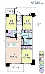 間取図画像 3LDK