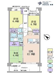 間取図画像 3LDK