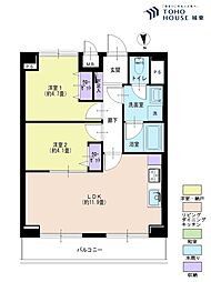菱和パレス小竹向原 2LDKの間取図画像