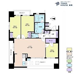 レピア戸田公園 3LDKの間取図画像