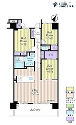 東京ガーデンフォーラム 3LDKの間取図画像